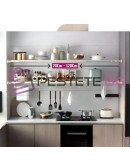 Регулируем рафт за съхранение телескопичен с вендузи прибиращ се 50-80см